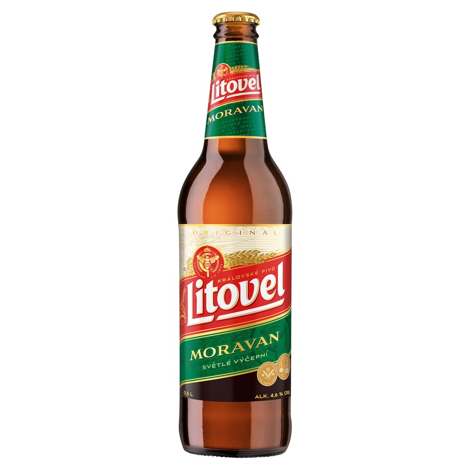Litovel Pale Draft Beer 0.5L