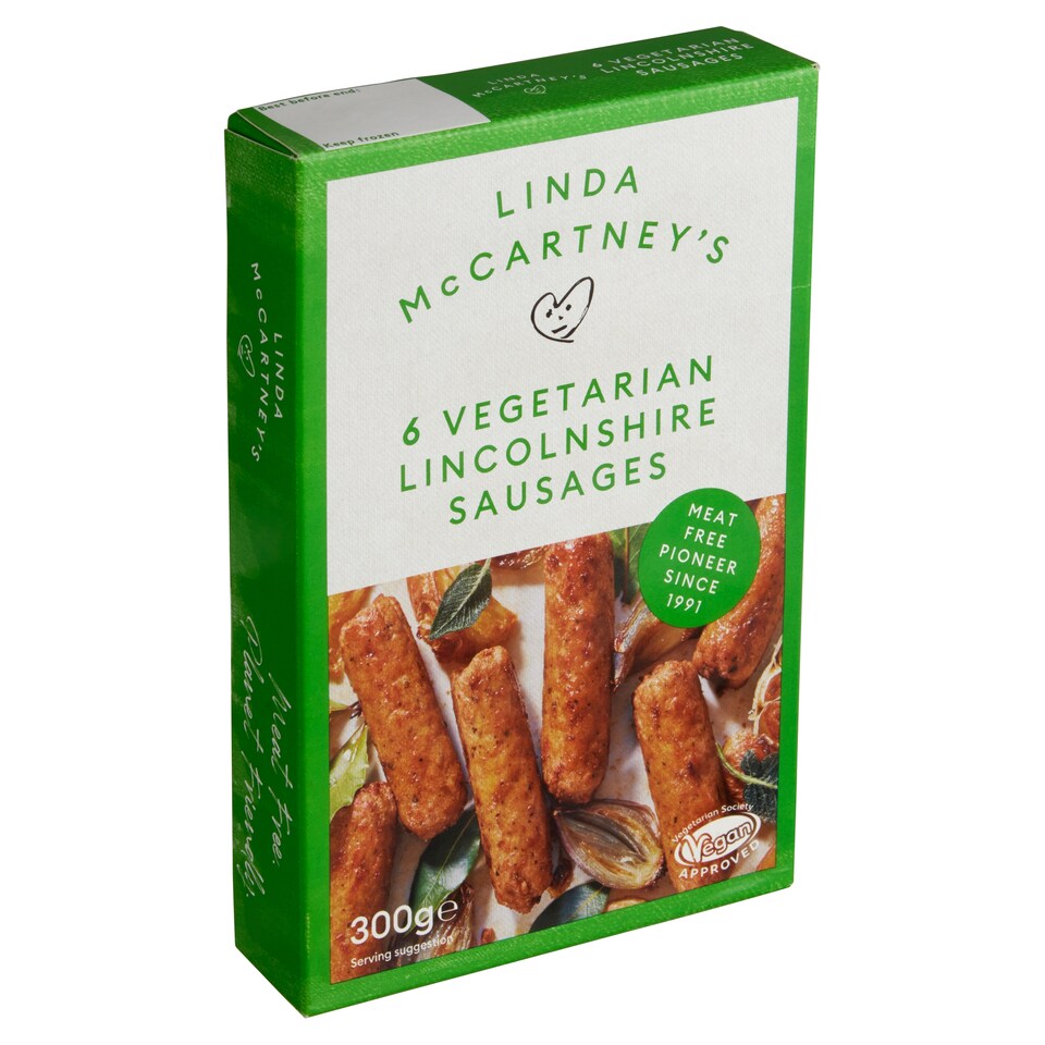 Obrázek 1 pro produkt Linda McCartney's Vegetariánské tyčinky s příchutí cibule a šalvěje 6 ks 300g