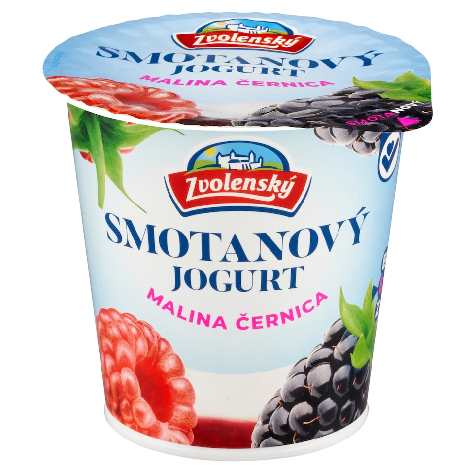 obrázok 1 z Zvolenský Smotanový jogurt malina černica 145 g