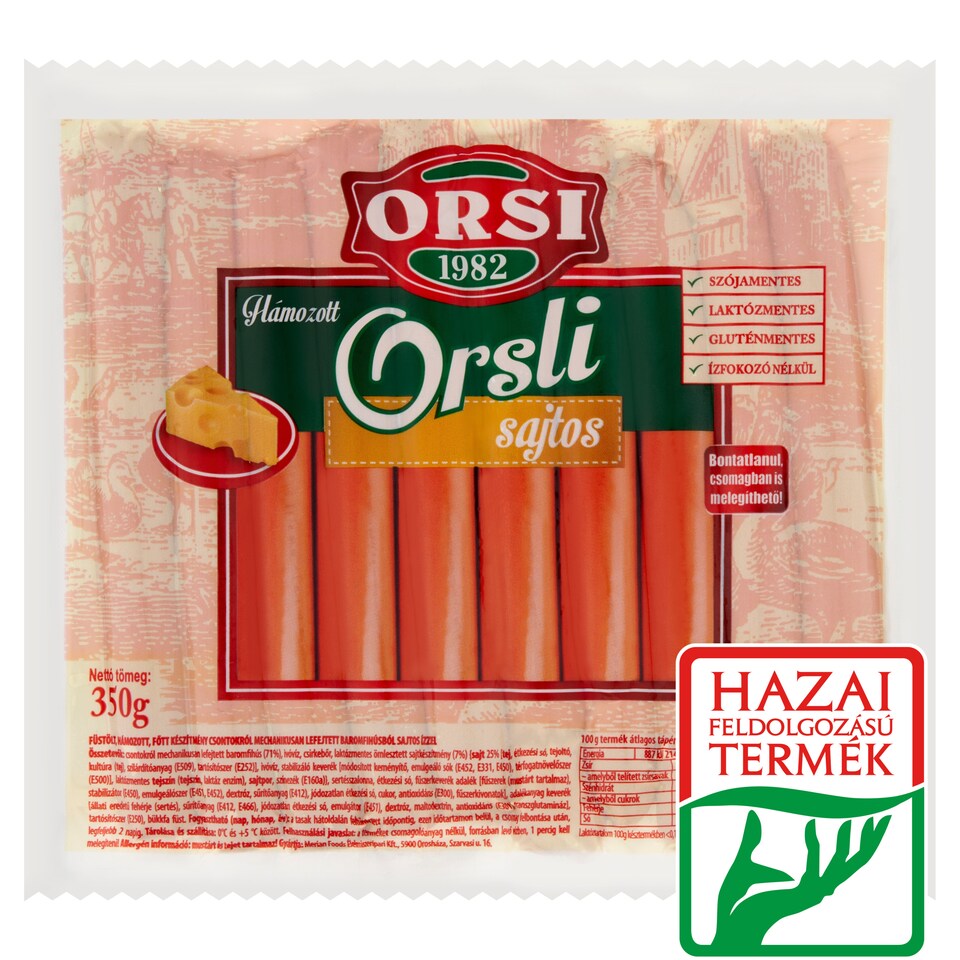 Orsi Peeled Orsli with Cheese 350 g