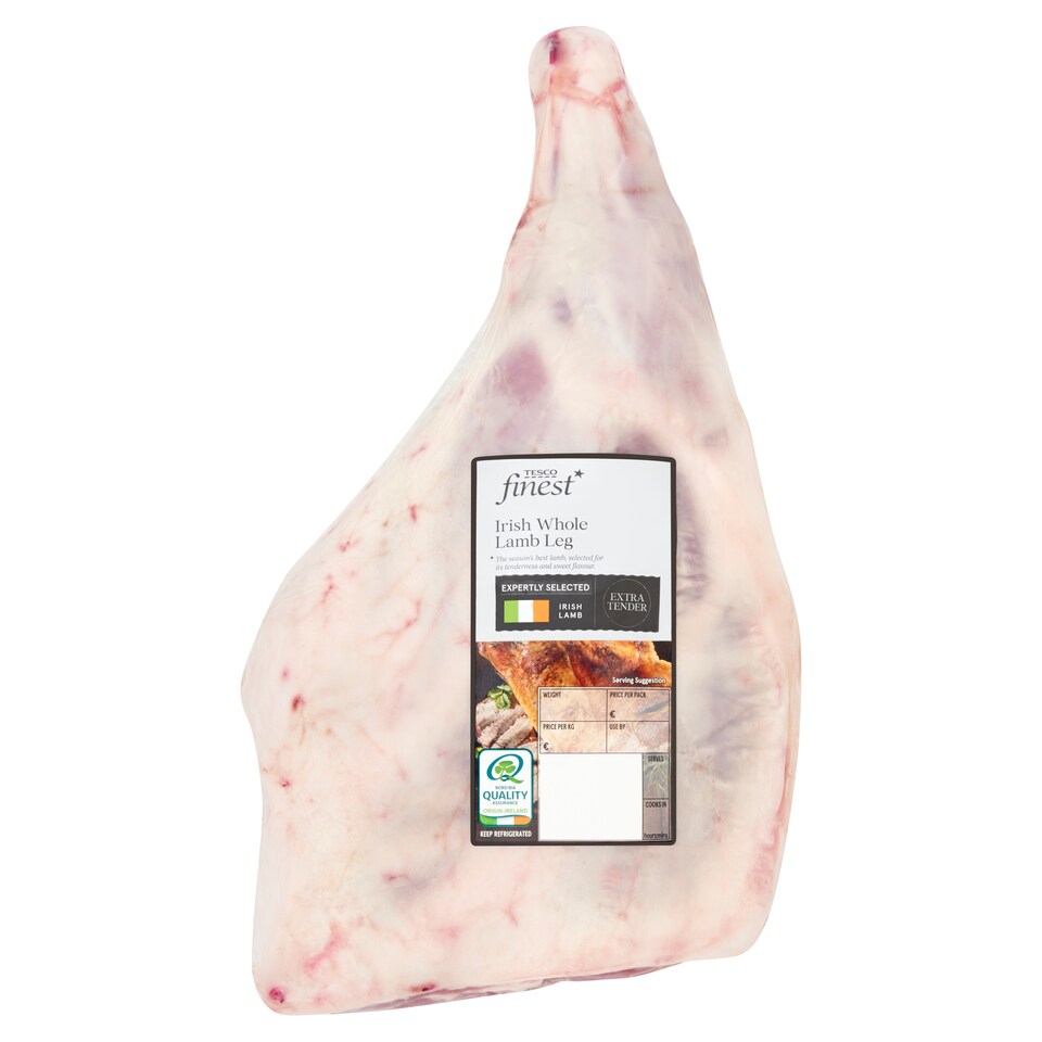 Tesco Finest Irish Whole Leg Of Lamb