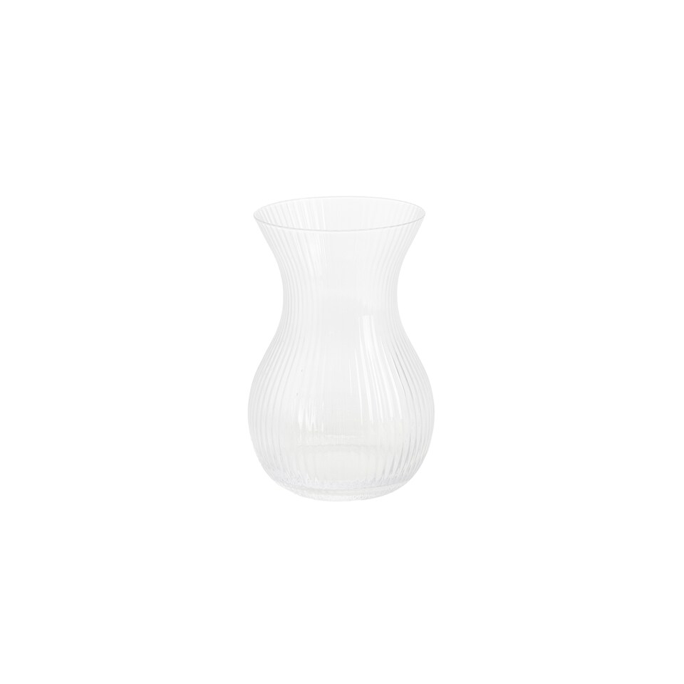 F&F Home Small Ribbed Bouquet Vase