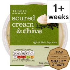 Tesco Sour Cream & Chive Dip 200G