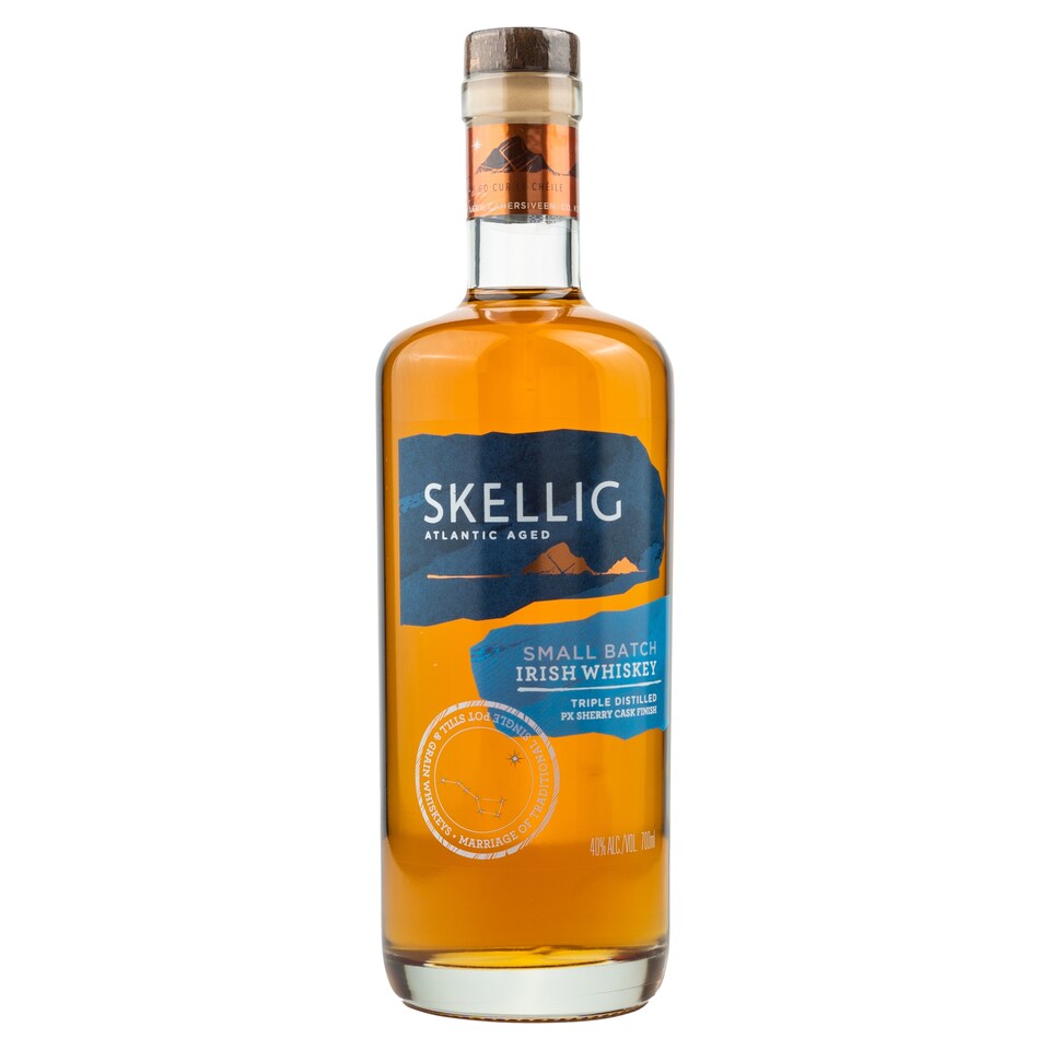 Skellig Small Batch Irish Whiskey PX Sherry Cask Finish 700ml