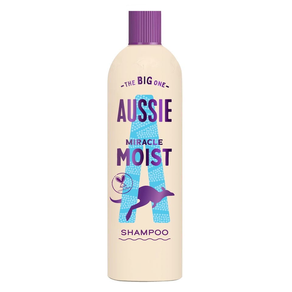 image 1 of Aussie Miracle Moist Shampoo 400ml