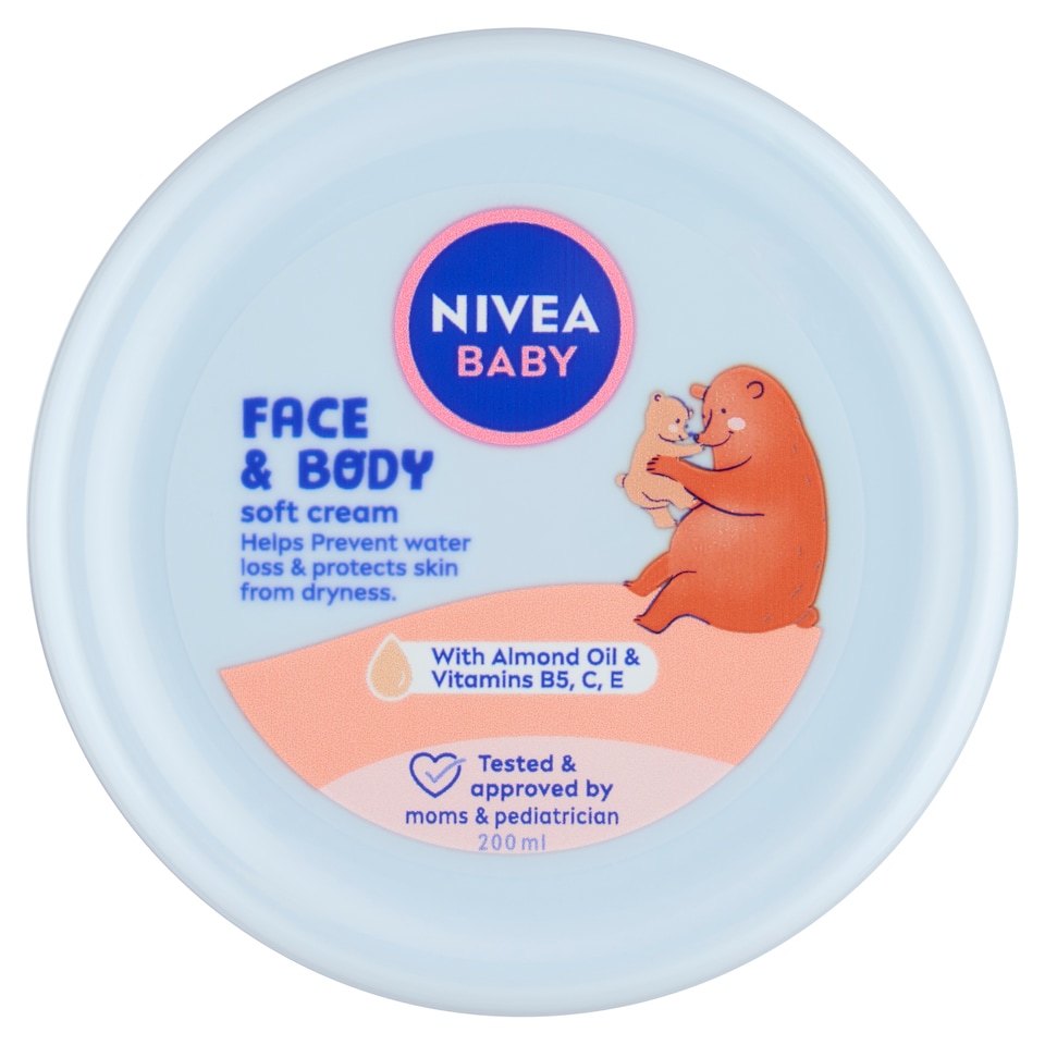 Nivea Baby Krém na obličej a tělo 200ml
