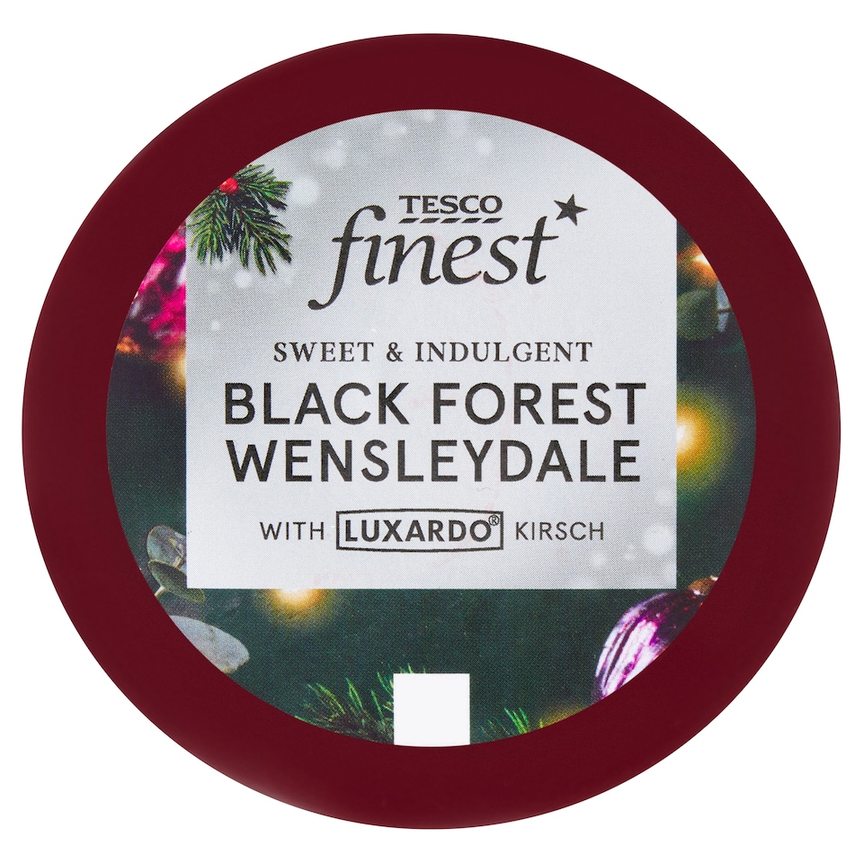 TESCO FINEST BLACK FOREST TRUCKLE 200G