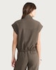 image 3 of The F&F Edit Sleeveless Gilet in Khaki