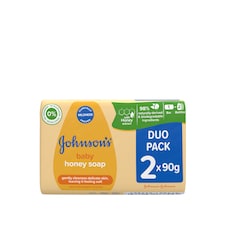 Johnson's Baby Honey Soap Bar 2x90g