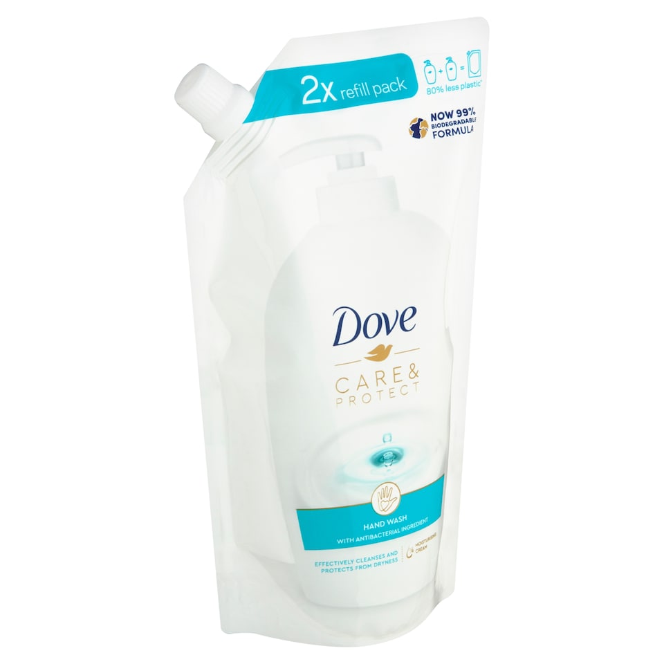image 1 of Dove Care & Protect Hand Wash Refill 500 ml