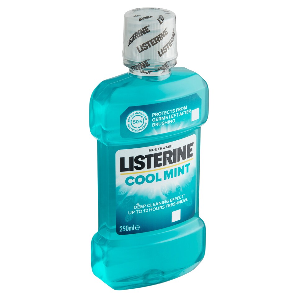 image 1 of Listerine Cool Mint Mouthwash 250ml