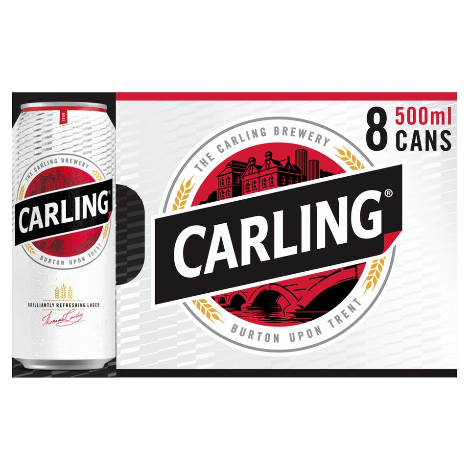 Carling Original Lager 8 X 500Ml
