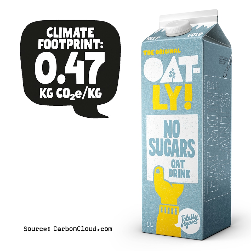 image 1 of Oatly The Original No Sugars Oat Drink 1L