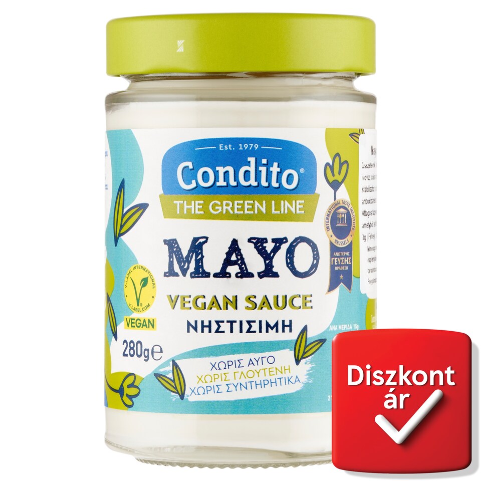 Condito Mayo gluténmentes vegán mártás 280 g  1. kép