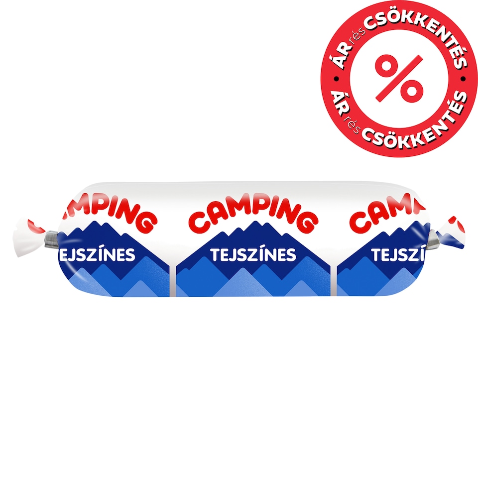 Camping tejszínes kenhető félzsíros ömlesztett sajt 100 g