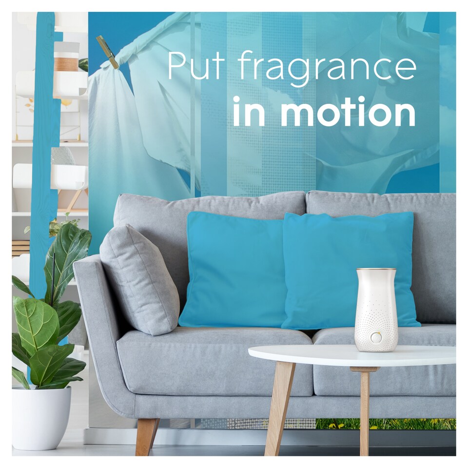 image 1 of Glade Sense & Spray Holder + Refill Clean Linen 18ml