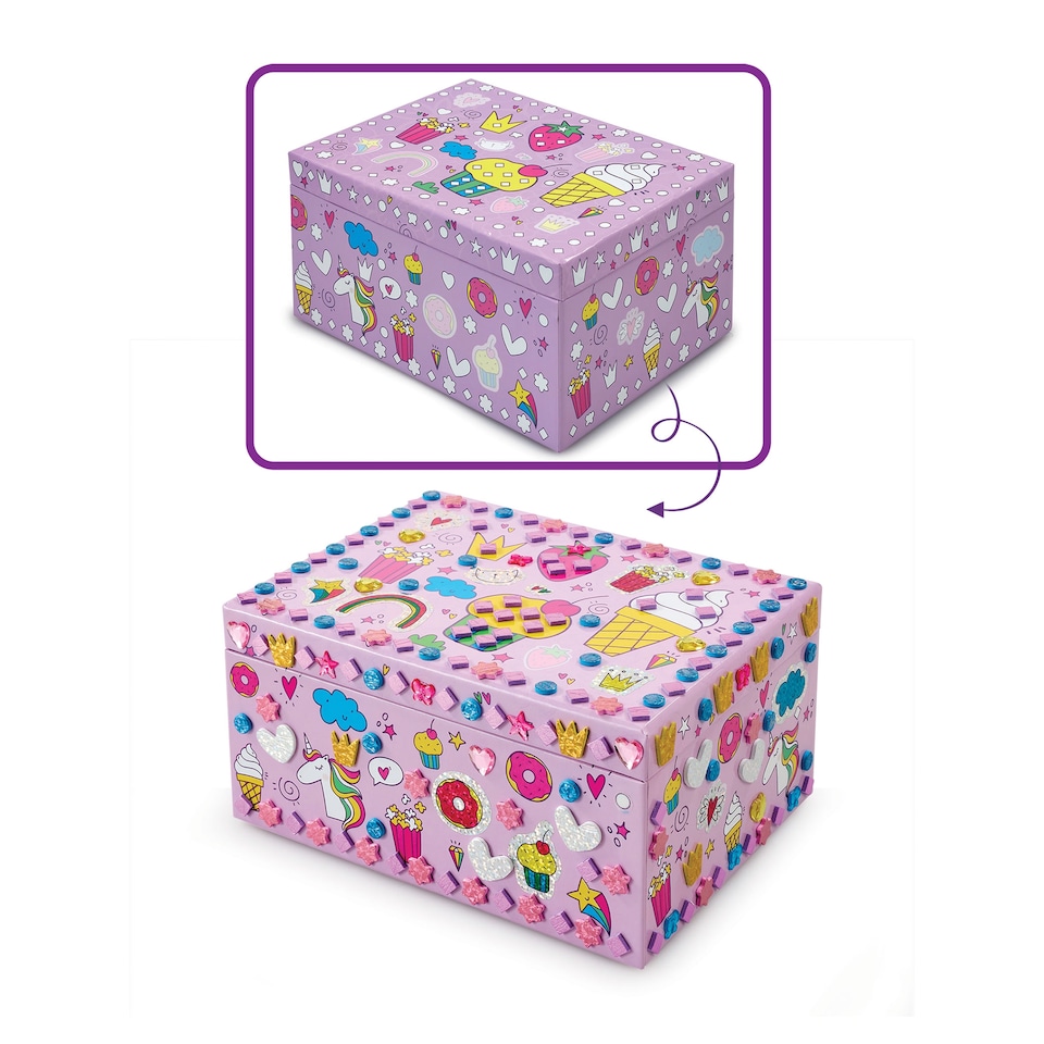 image 1 of Addo Decorate Your Own Jewellery Box