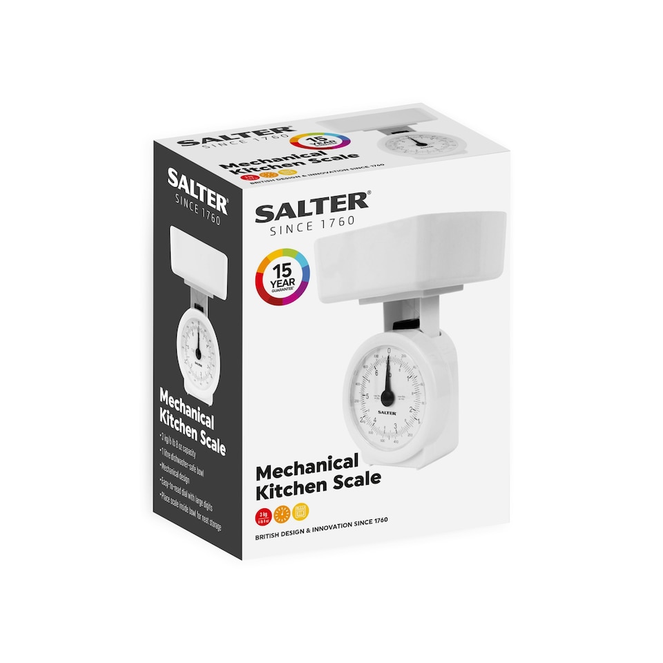image 1 of Salter Mechanical Kitchen Scale 3Kg