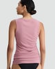 image 3 of F&F Soft Touch Ribbed Lace Trim Thermal Cami Top in Pink