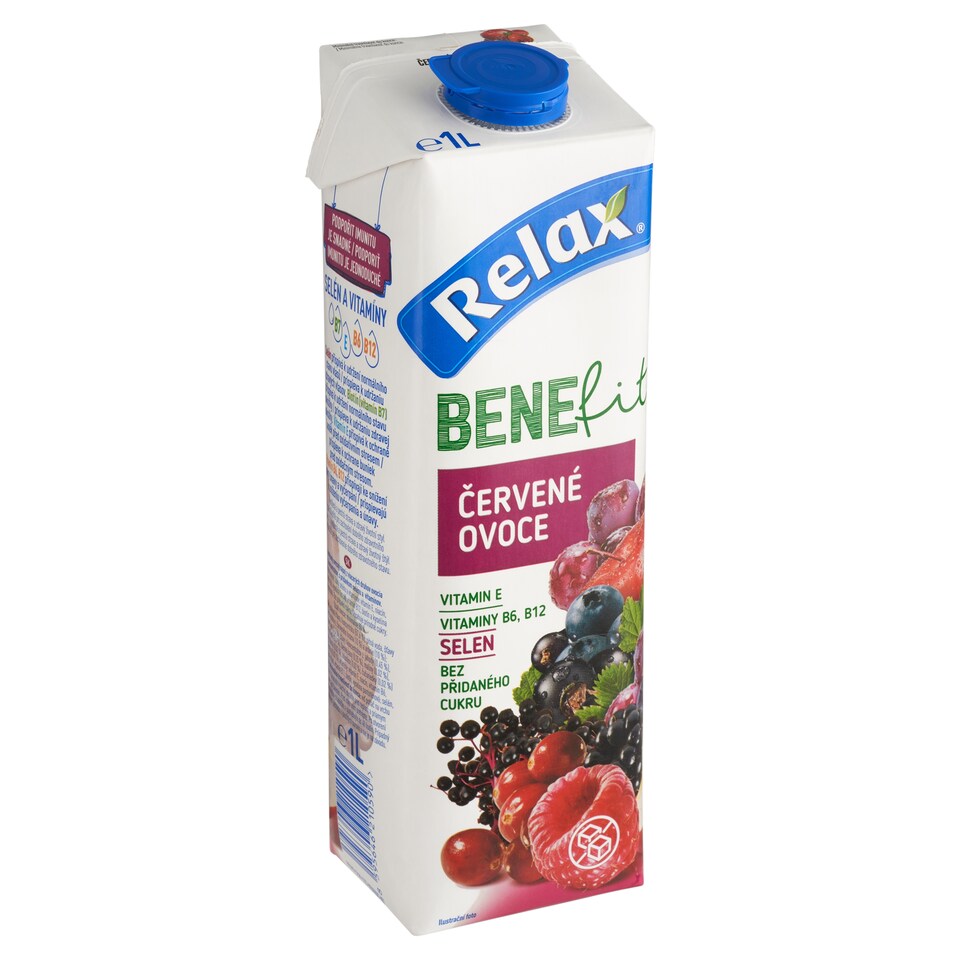 obrázok 1 z Relax Benefit červené ovocie 1 l