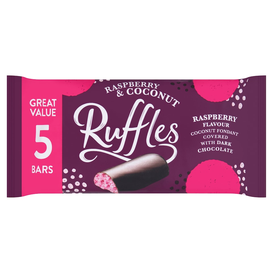Ruffles Raspberry 5 Pack 130G