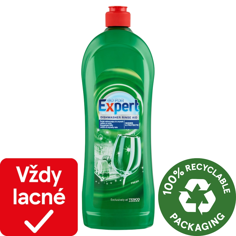 Go for Expert Fresh Dishwasher Rinse Aid 800 ml