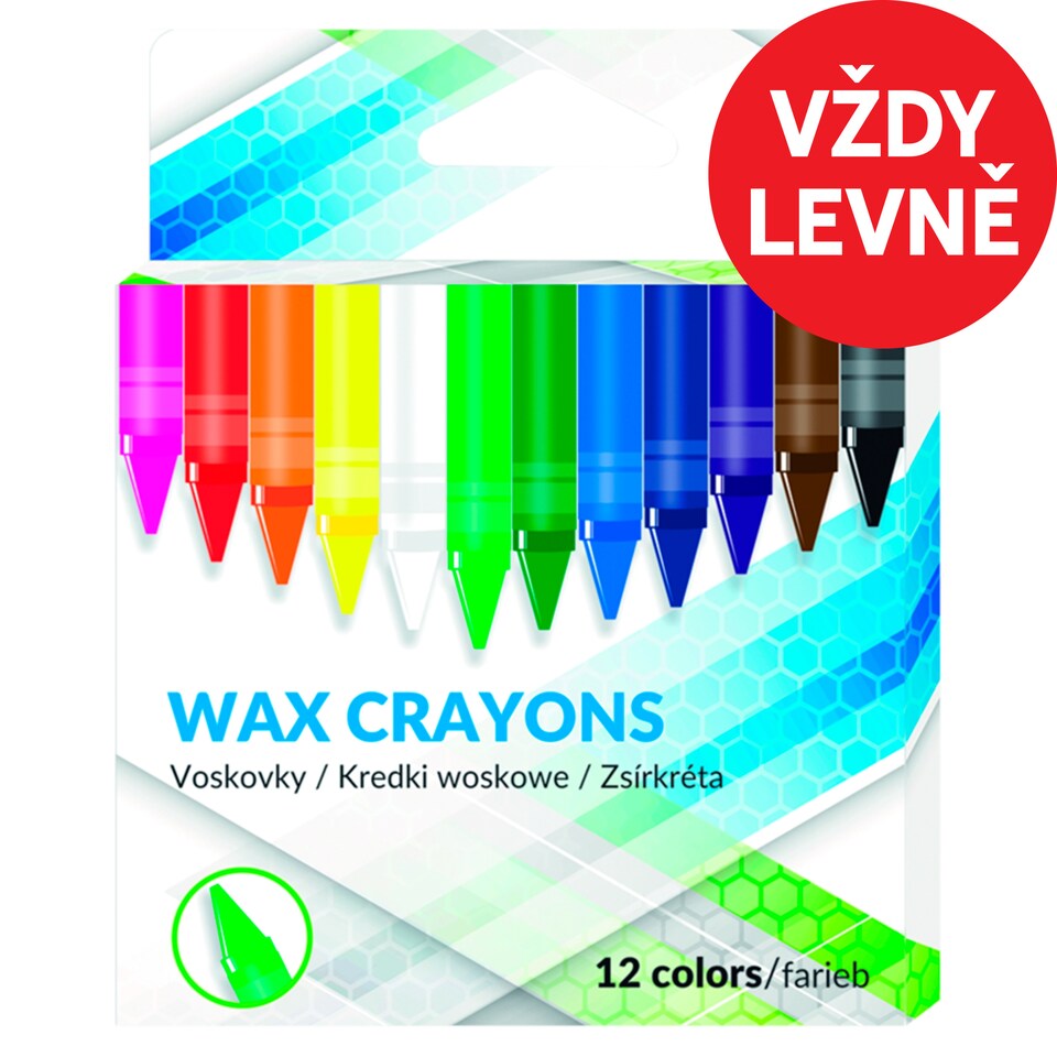Voskovky 12 barev