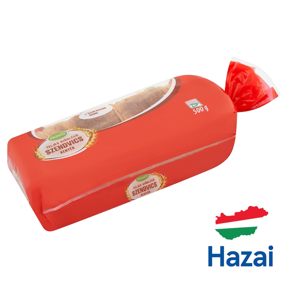 Family Whole Grain Sandwich Bread 500 g