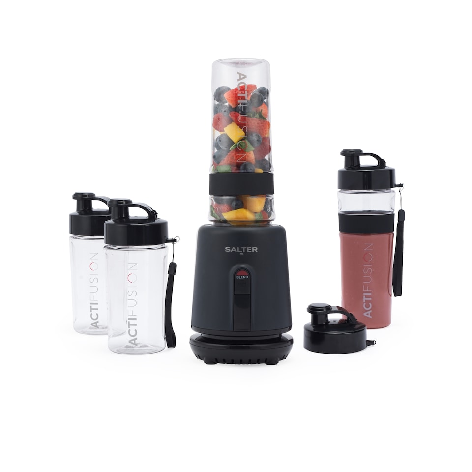 image 1 of Salter Kuro Actifusion Blender Set (Matt Black)