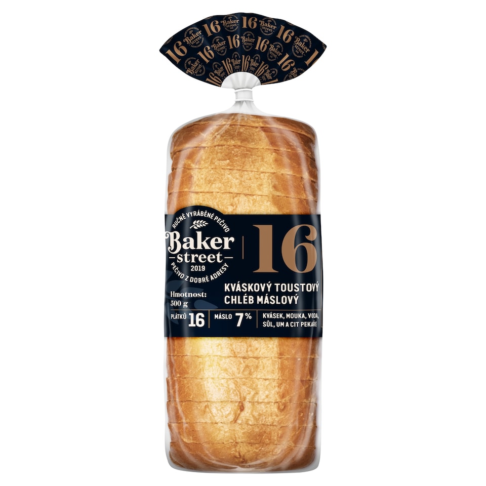 Baker Street Sourdough Toast Butter Bread 16 500g
