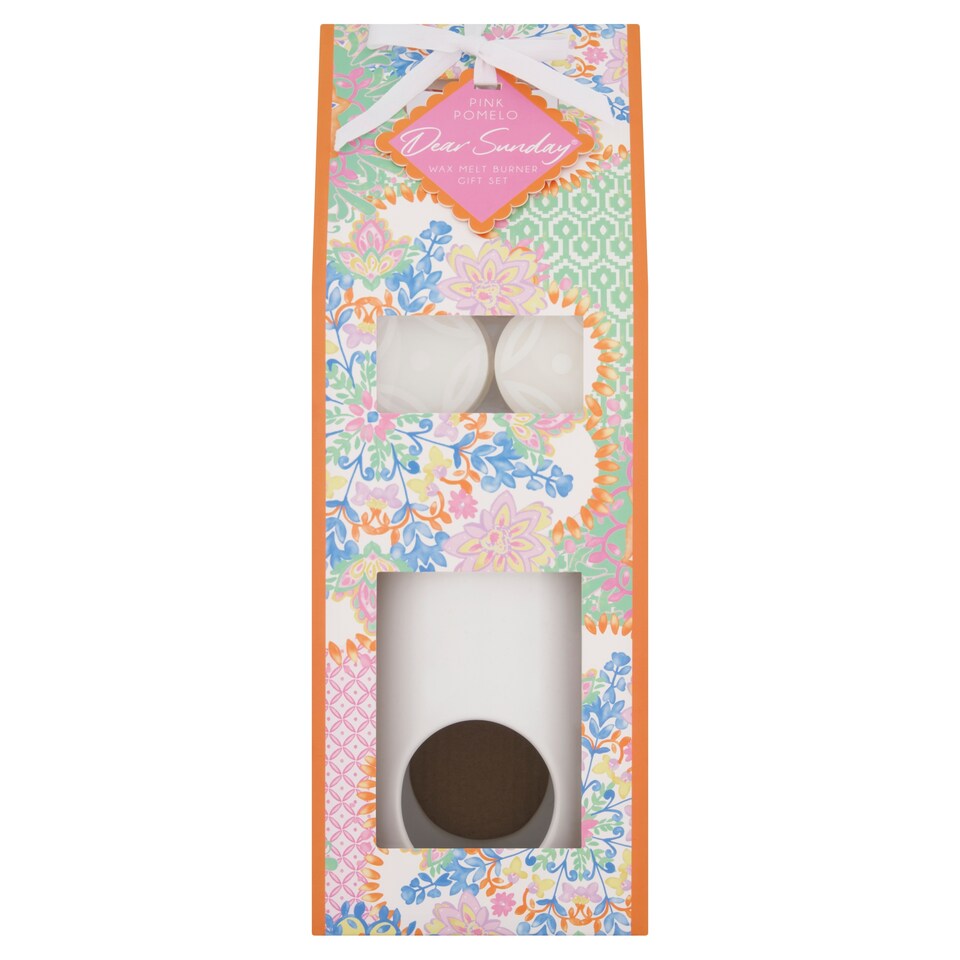TESCO DEAR SUNDAY PINK POMELO WAX MELT GIFT SET 4 X 15G