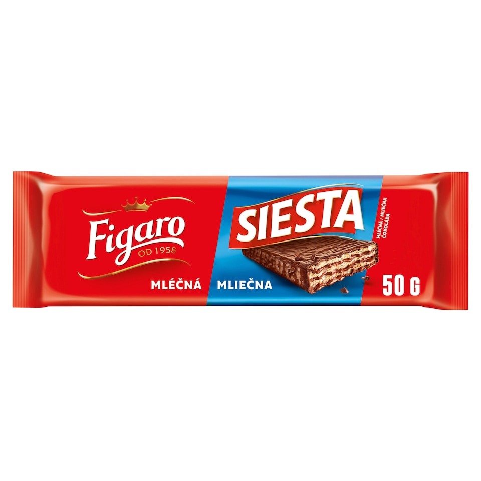 Figaro Siesta oplatka mléčná 50g