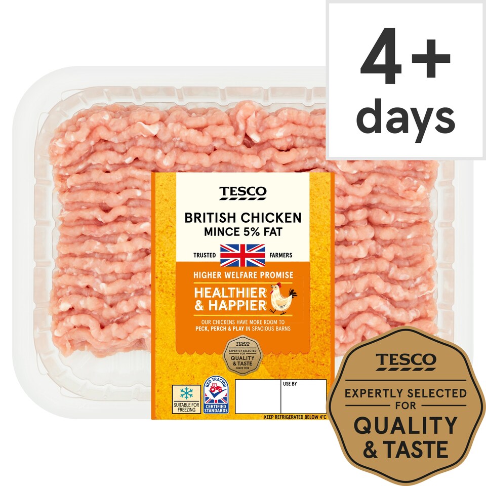 Tesco Chicken Mince 5% Fat 500G