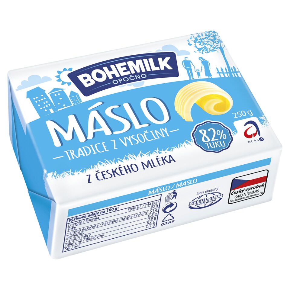 Bohemilk Máslo tradice z Vysočiny 250g