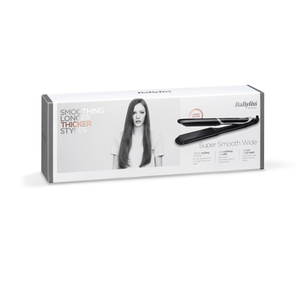 image 1 of Babyliss 2597U Super Smooth Wide 235Straightener