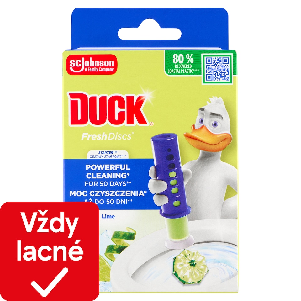 image 1 of Duck Fresh Discs Lime Toilet Cleaner 36 ml