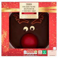 Tesco Smash Reindeer Nose Chocolate Cheesecake 510G