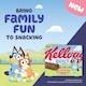 image 2 of Kellogg's Bluey Chocolate Flavour 4x25g