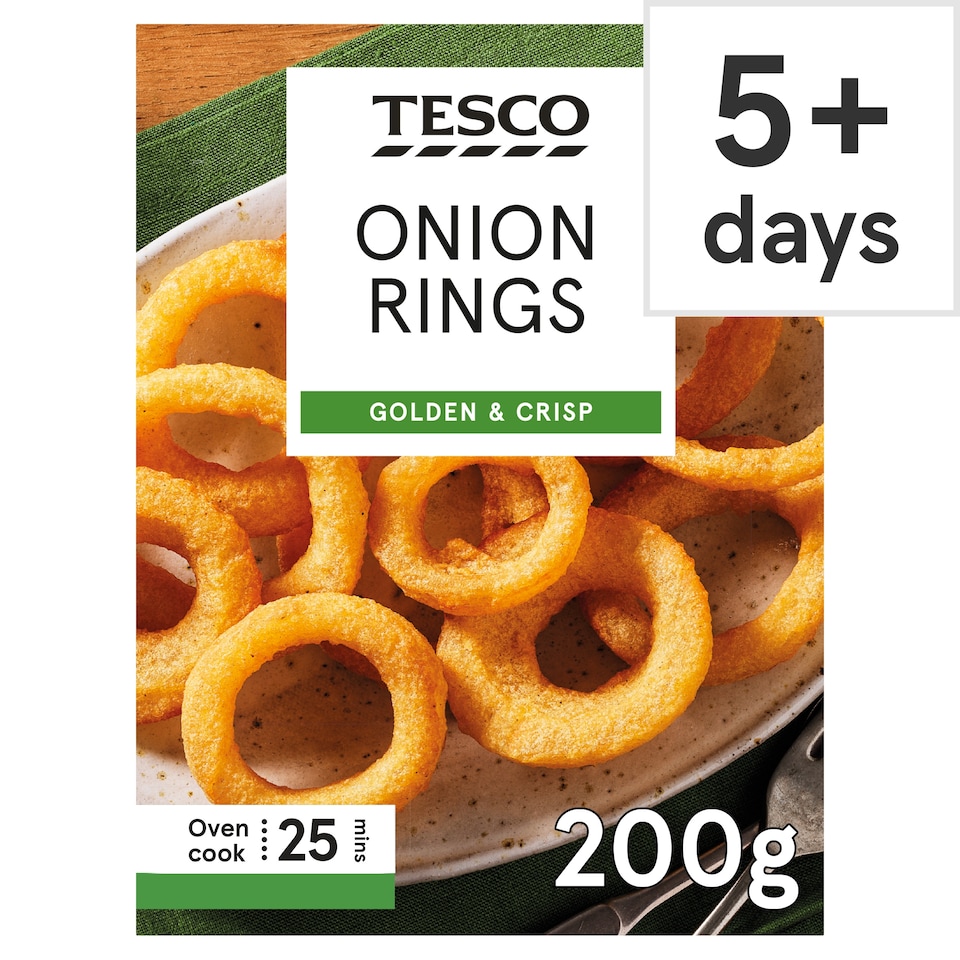 Tesco Onion Rings 200g