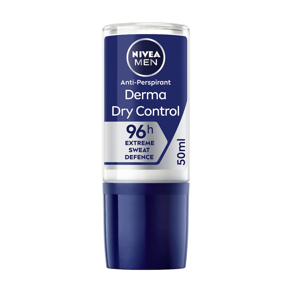NIVEA MEN Derma Dry Control Antiperspirant Roll-On 50ml