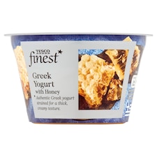 Tesco Finest Greek Yogurt With Honey 150G