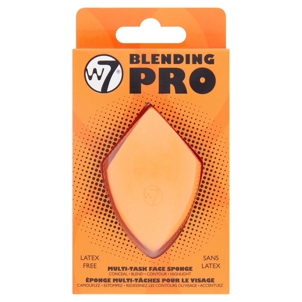 image 1 of W7 Blending Pro Latex Free Multi Task Face Sponge