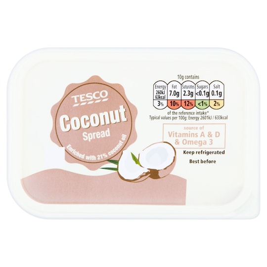 Tesco Coconut Spread 250g