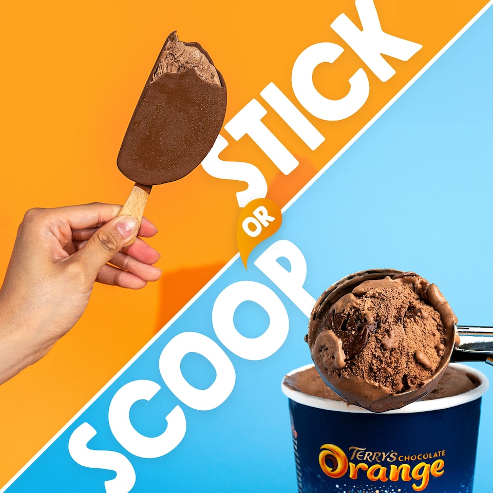 image 1 of Terry's Chocolate Orange Ice Cream Tub 450ml
