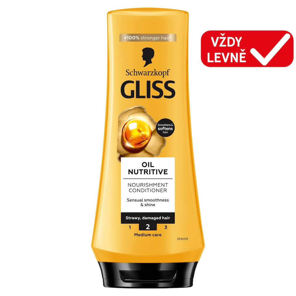 Schwarzkopf Gliss Oil Nutritive Conditioner 200ml