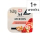 image 1 of Muller X MYProtein Mixers Strawberries & Cream Protein Yogurt with Mini Cookies 140g
