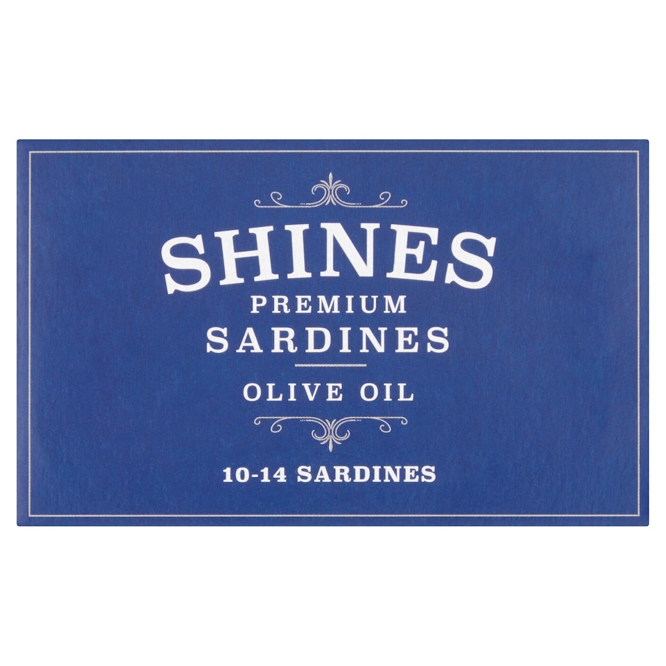 Shines Premium Sardines In Oilve Oil 118G