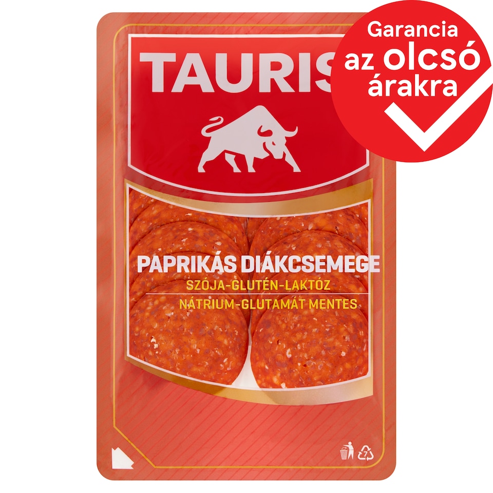Tauris Diákcsemege Delicate Cold Cuts with Paprika 55 g