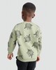 image 3 of F&F Boys 2-Pack Cotton Rich Dinosaur Print Sweatshirts in Cream