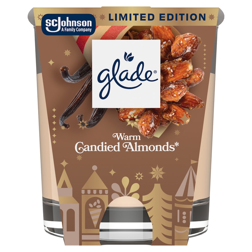 Glade Warm Candied Almonds illatgyertya 112 g